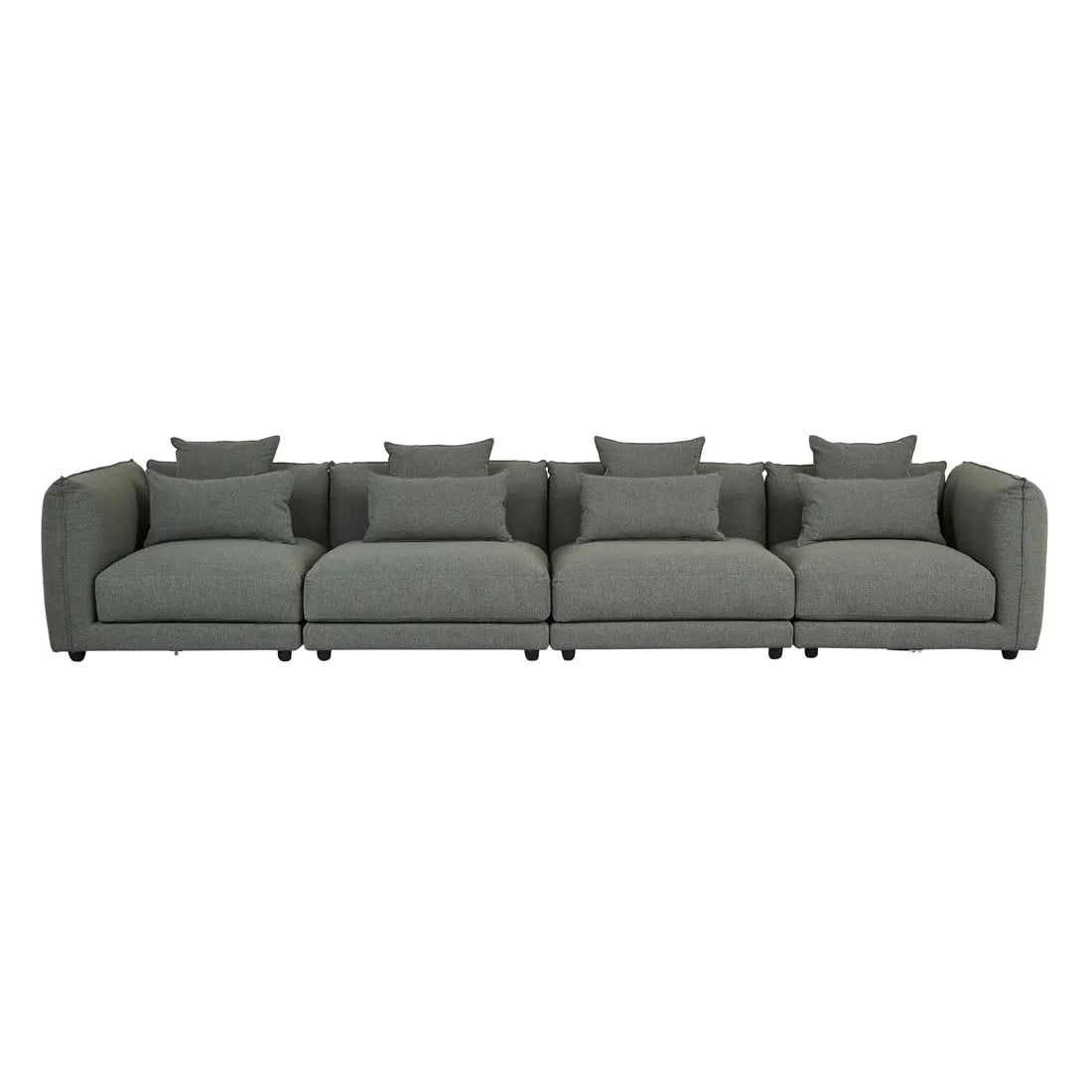 Felix Crest Right Corner Sofa Olive Leaf