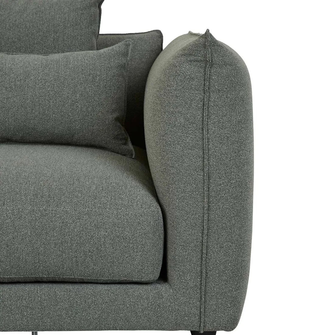 Felix Crest Right Corner Sofa Olive Leaf