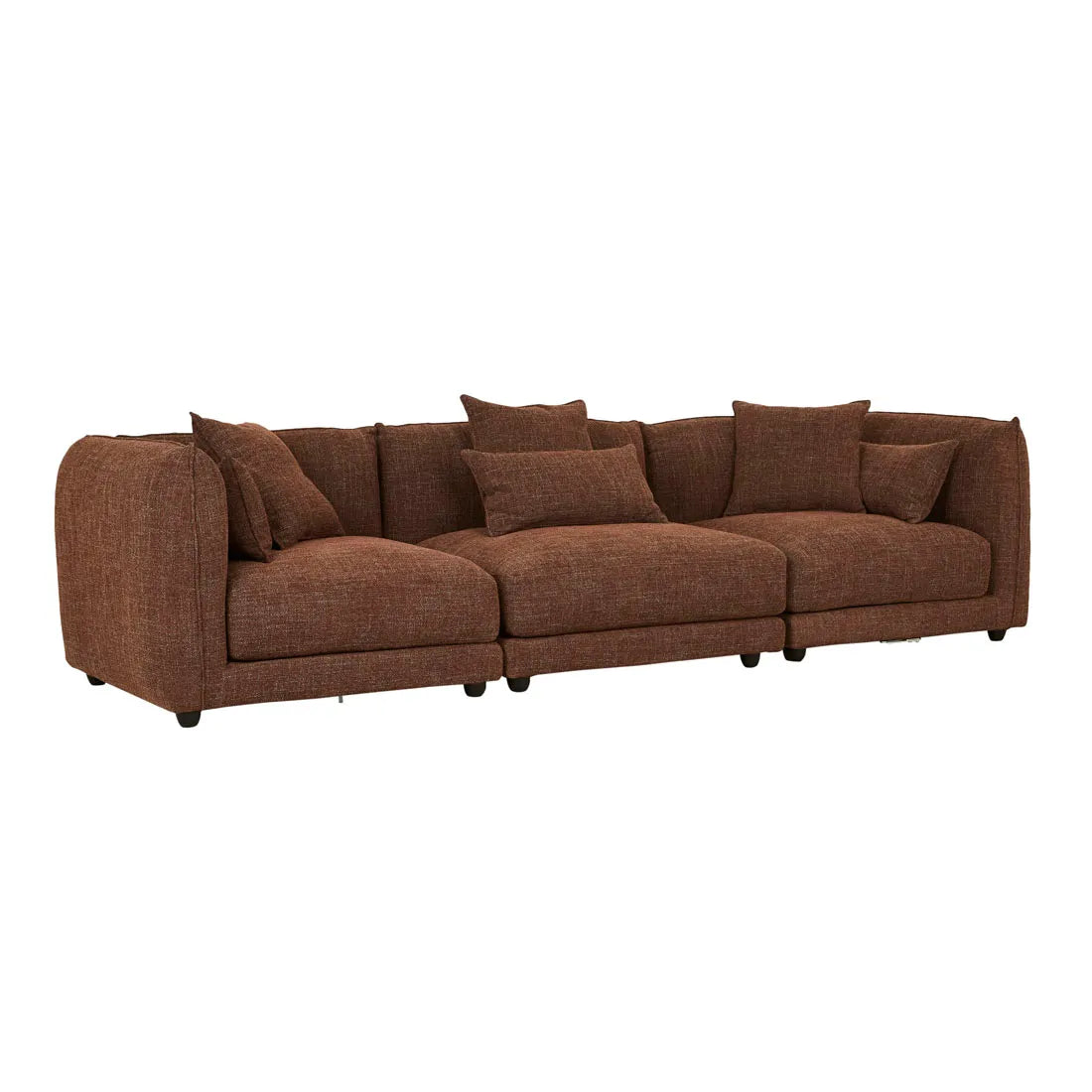 Felix Crest Right Corner Sofa Auburn