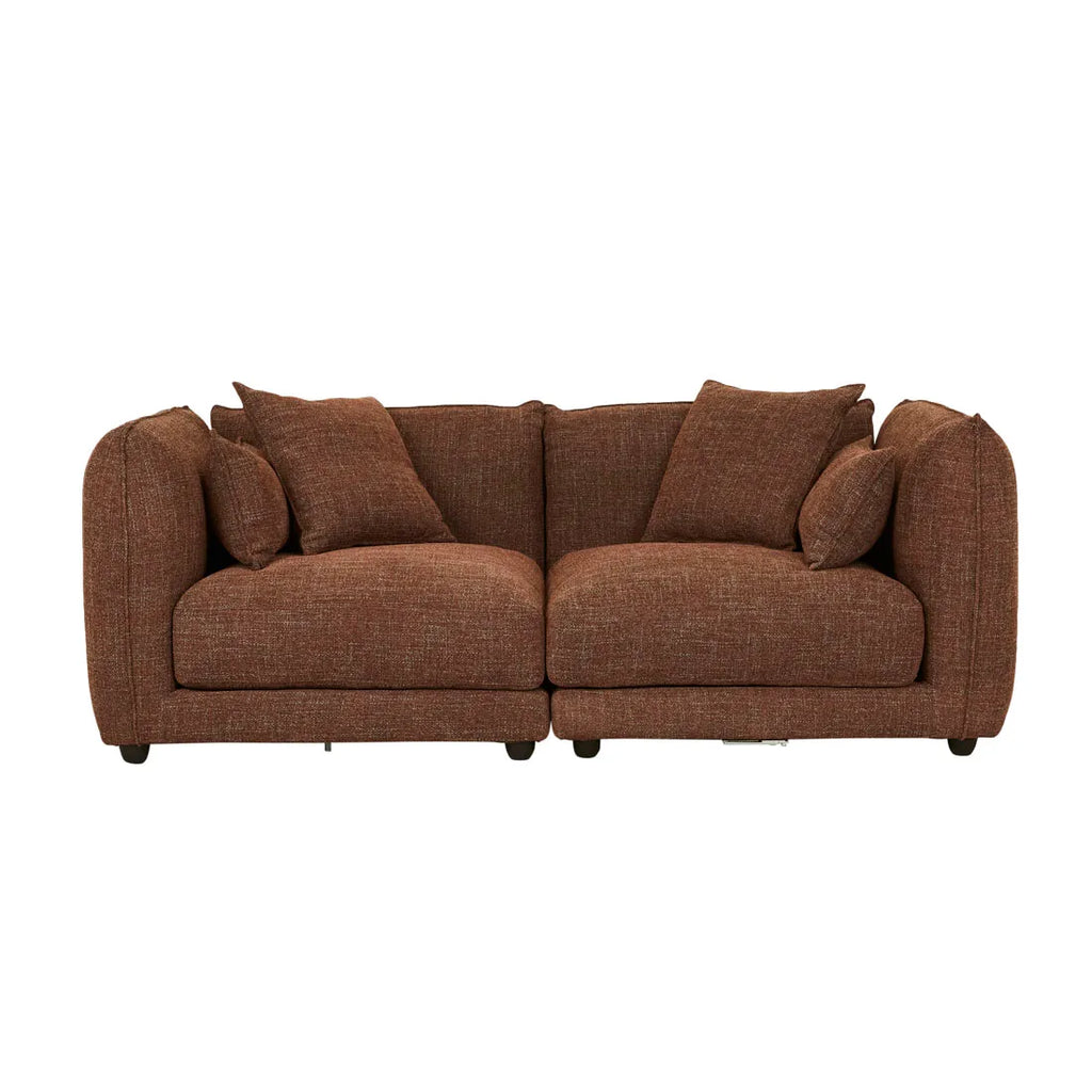 Felix Crest Right Corner Sofa Auburn