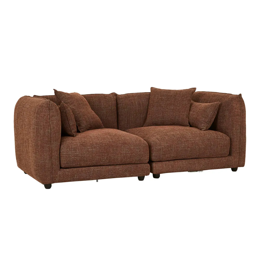 Felix Crest Right Corner Sofa Auburn