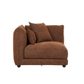 Felix Crest Left Corner Sofa Auburn Weave