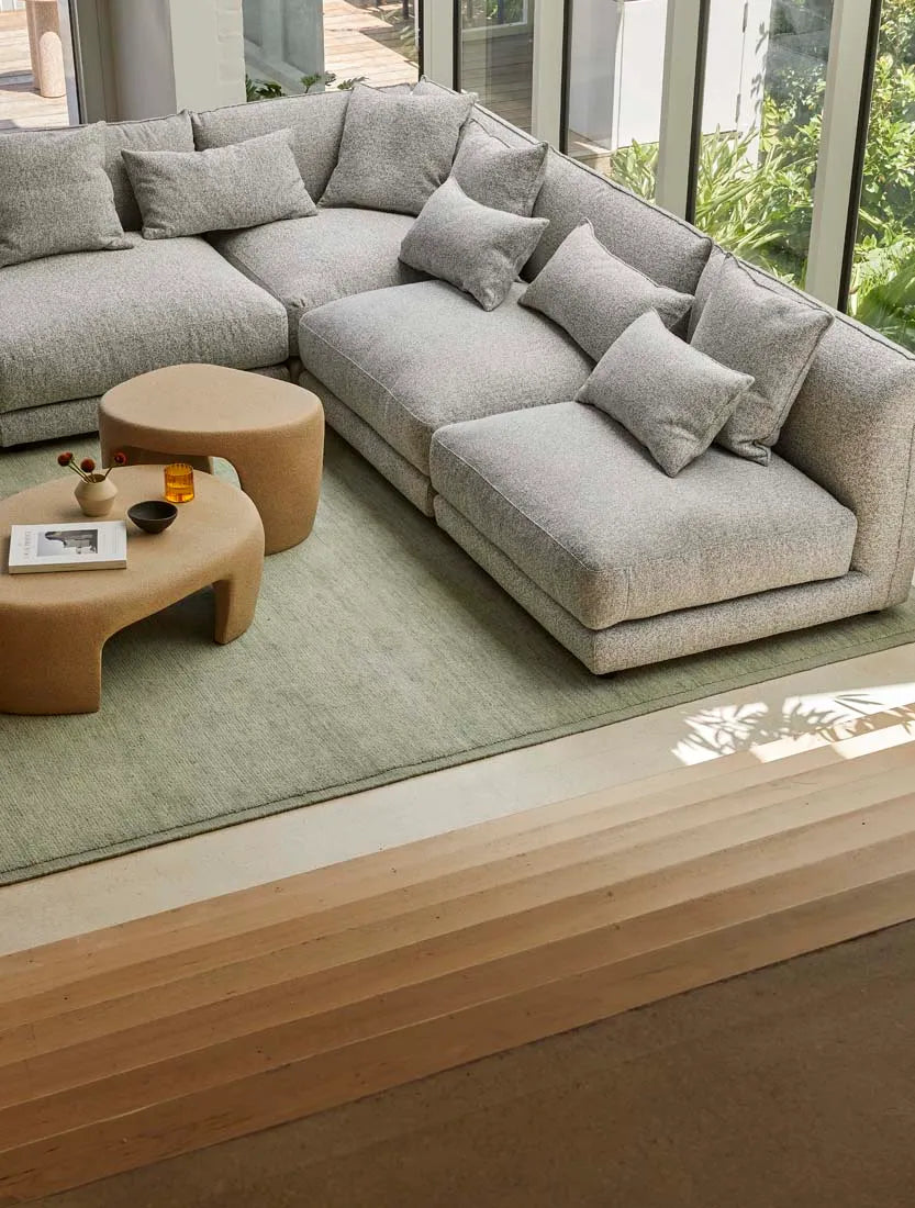 Felix Crest Left Corner Sofa Cloud Speckle