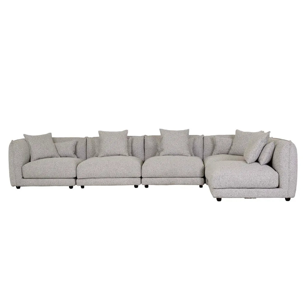 Felix Crest Left Corner Sofa Cloud Speckle