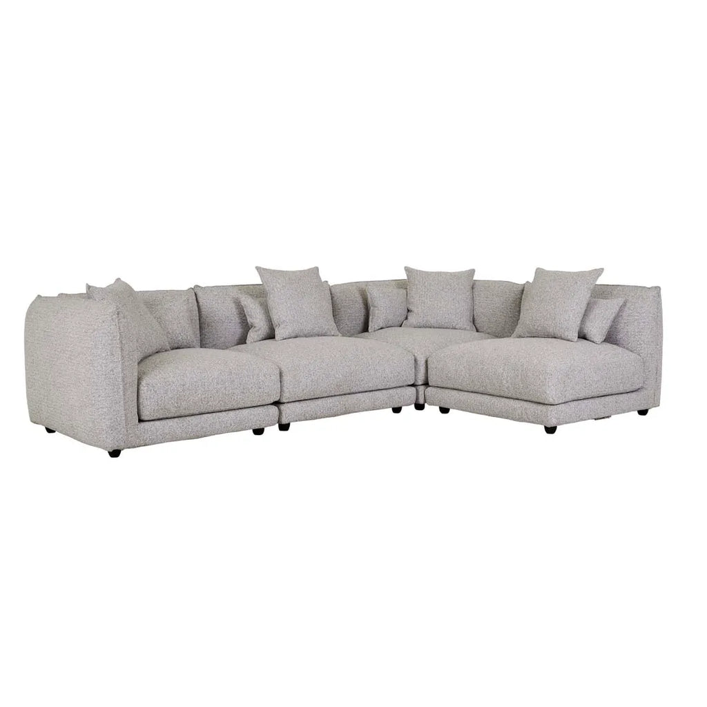 Felix Crest Left Corner Sofa Cloud Speckle