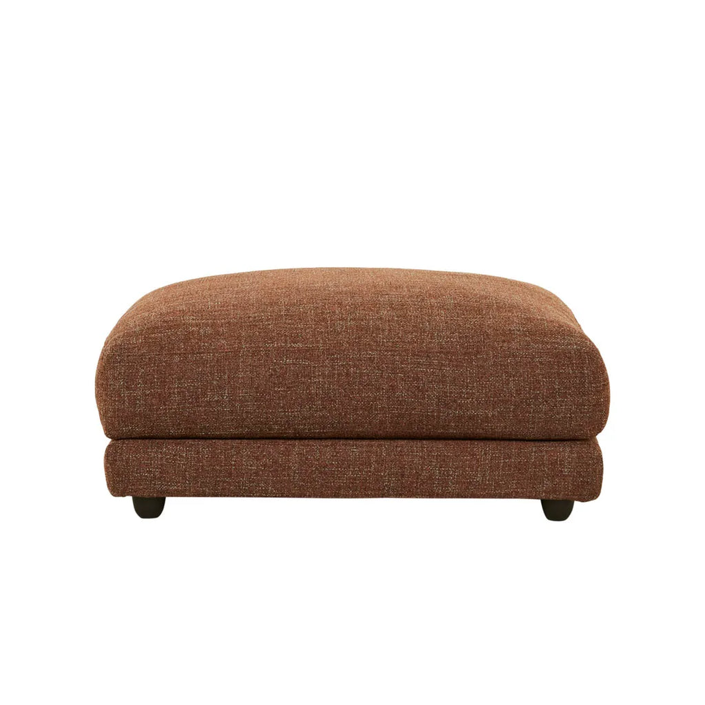 Felix Crest Ottoman Auburn Weave