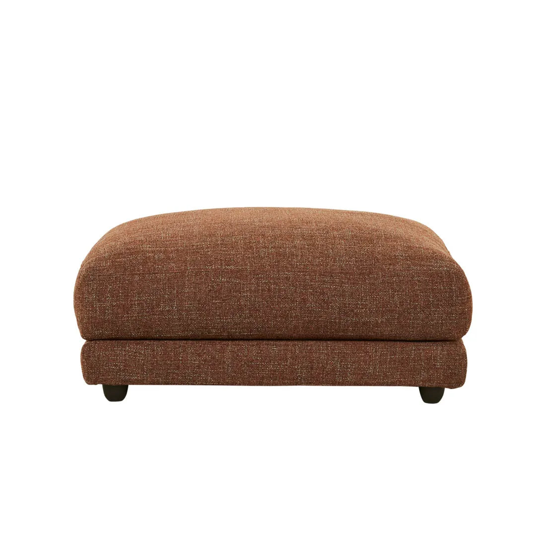 Felix Crest Ottoman Auburn Weave