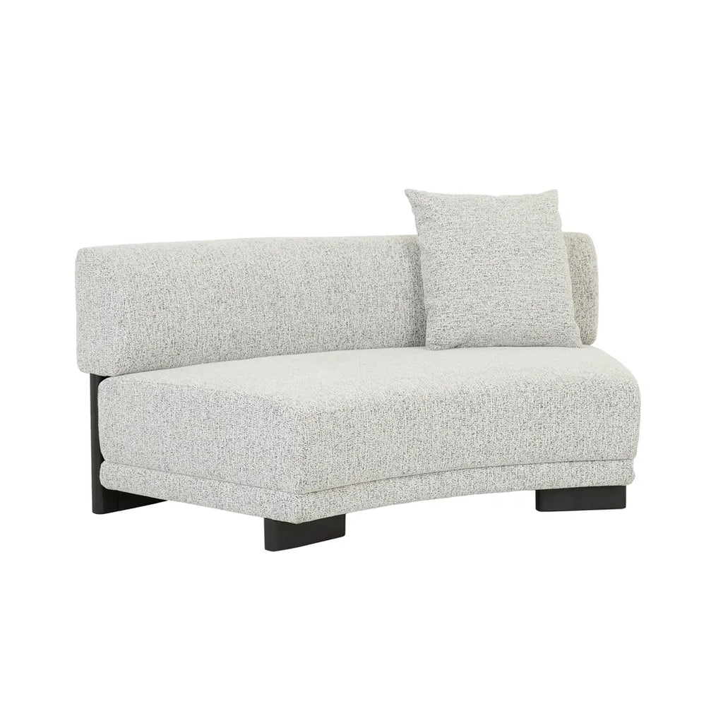 Felix Orbit Two Seater Arc Sofa Ore Speckle