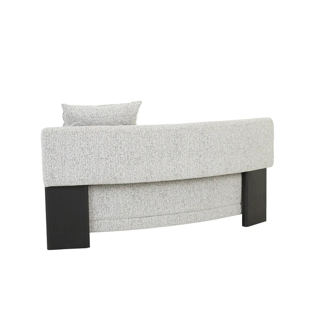 Felix Orbit Two Seater Arc Sofa Ore Speckle