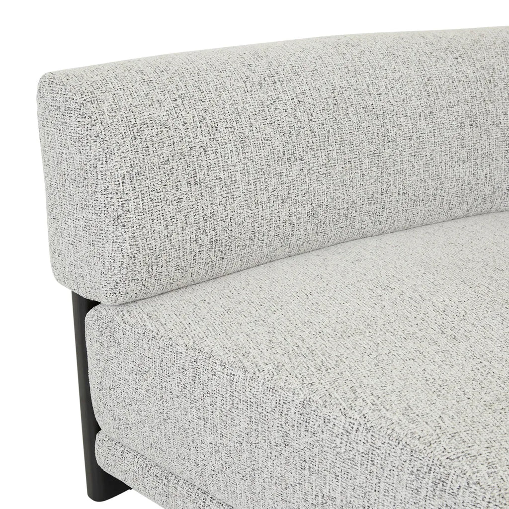 Felix Orbit Two Seater Arc Sofa Ore Speckle