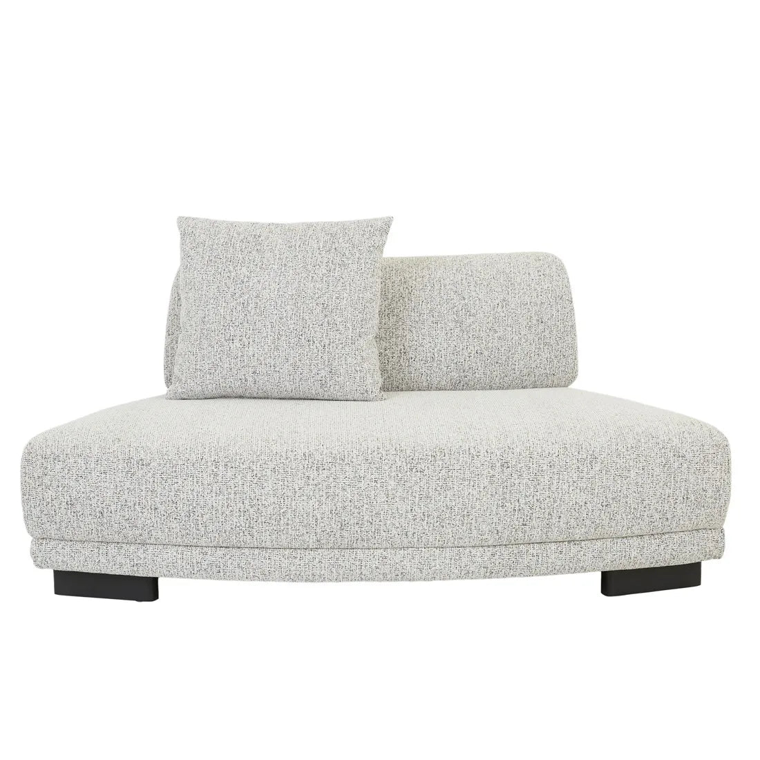 Felix Orbit Two Seater Curve Sofa Ore Speckle
