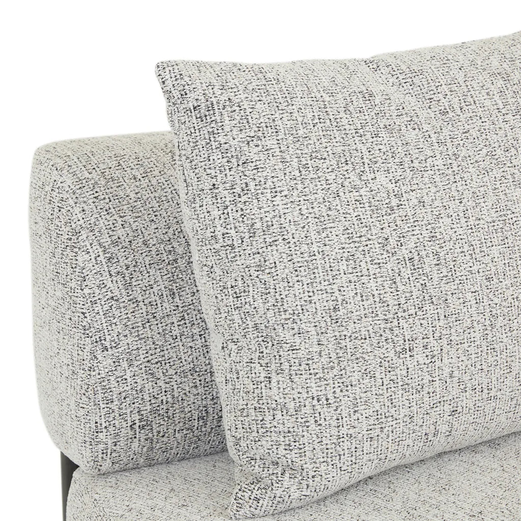 Felix Orbit Two Seater Curve Sofa Ore Speckle
