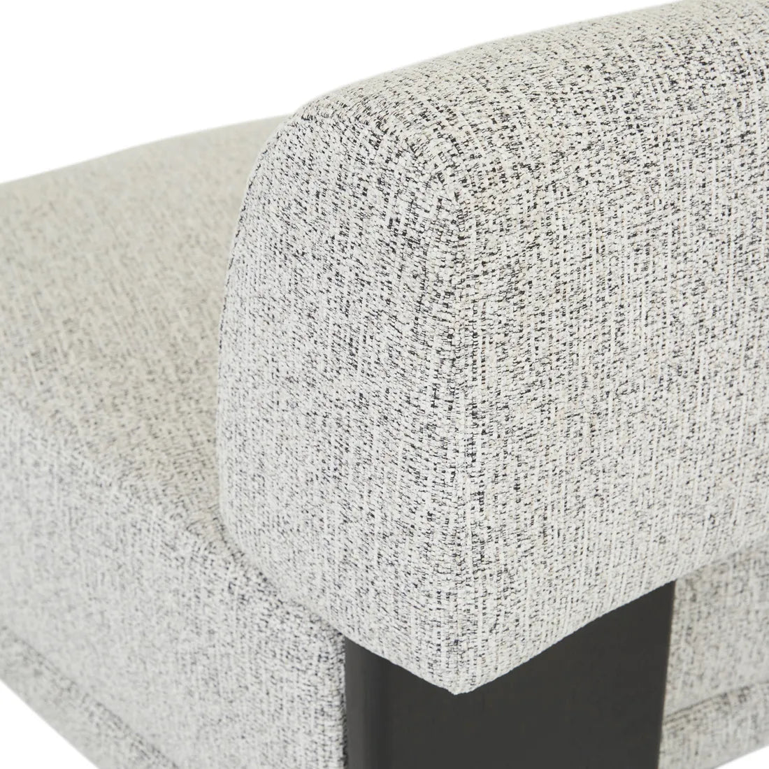 Felix Orbit Two Seater Curve Sofa Ore Speckle