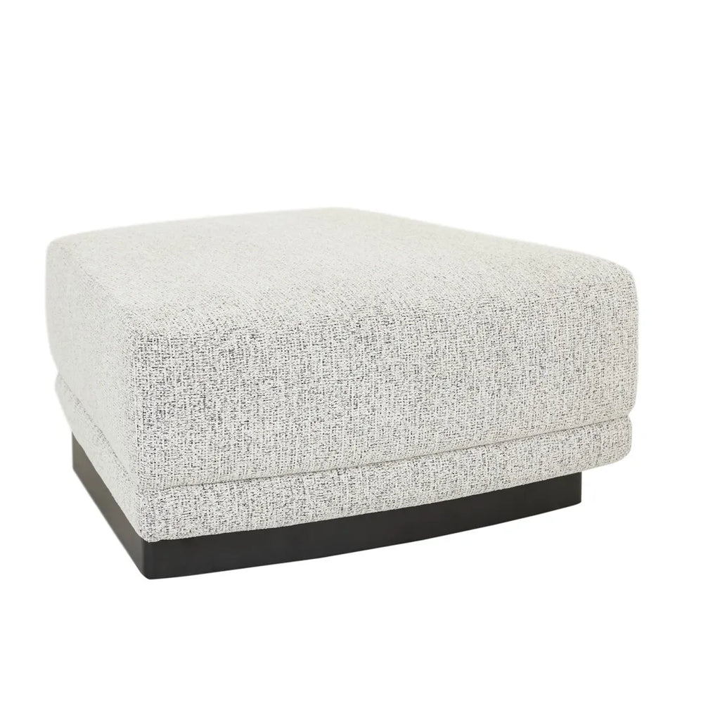 Felix Orbit Wedge Ottoman Ore Speckle