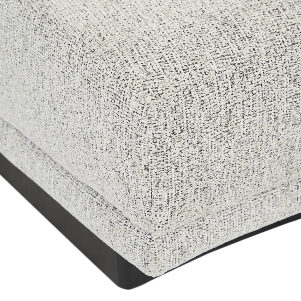 Felix Orbit Wedge Ottoman Ore Speckle
