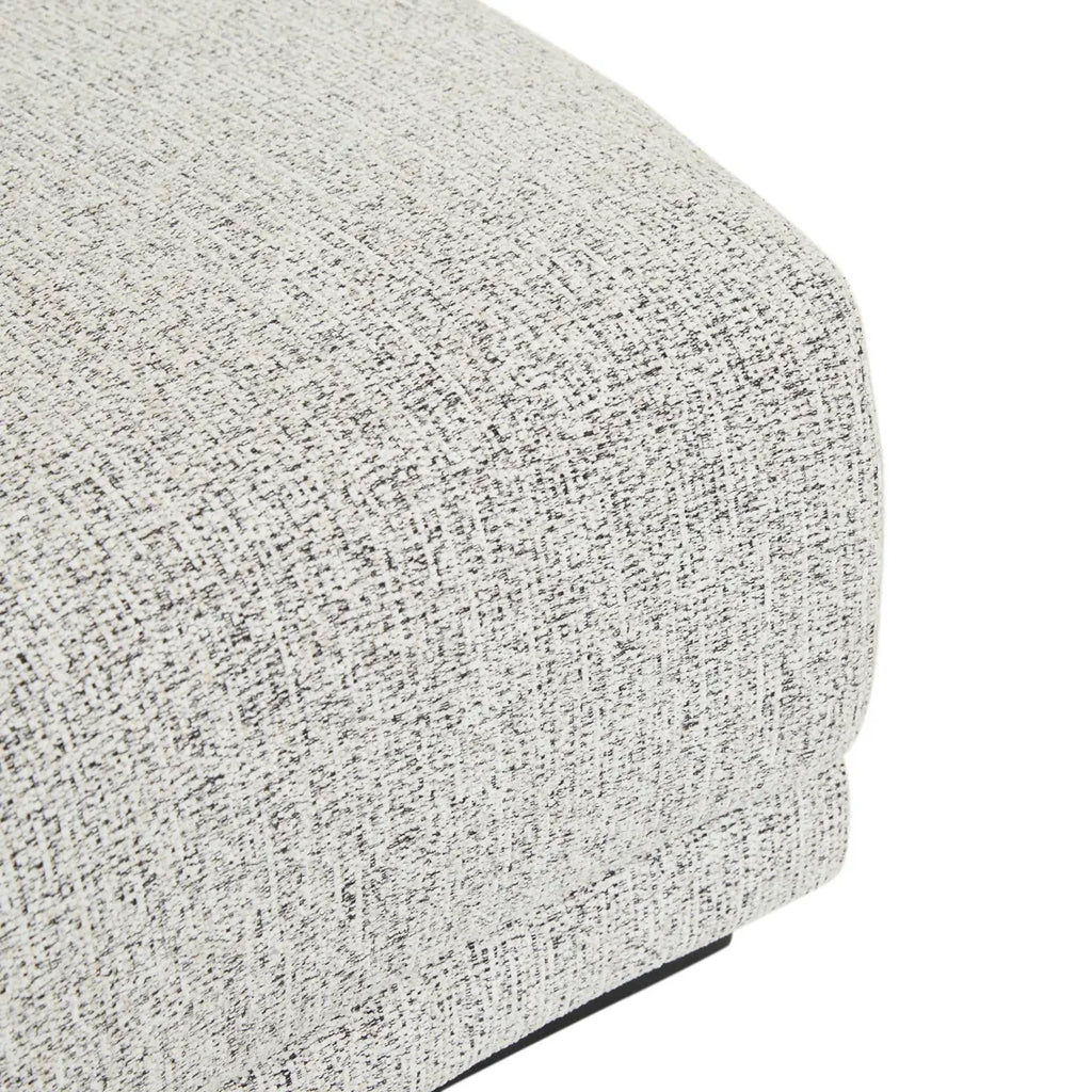 Felix Orbit Wedge Ottoman Ore Speckle