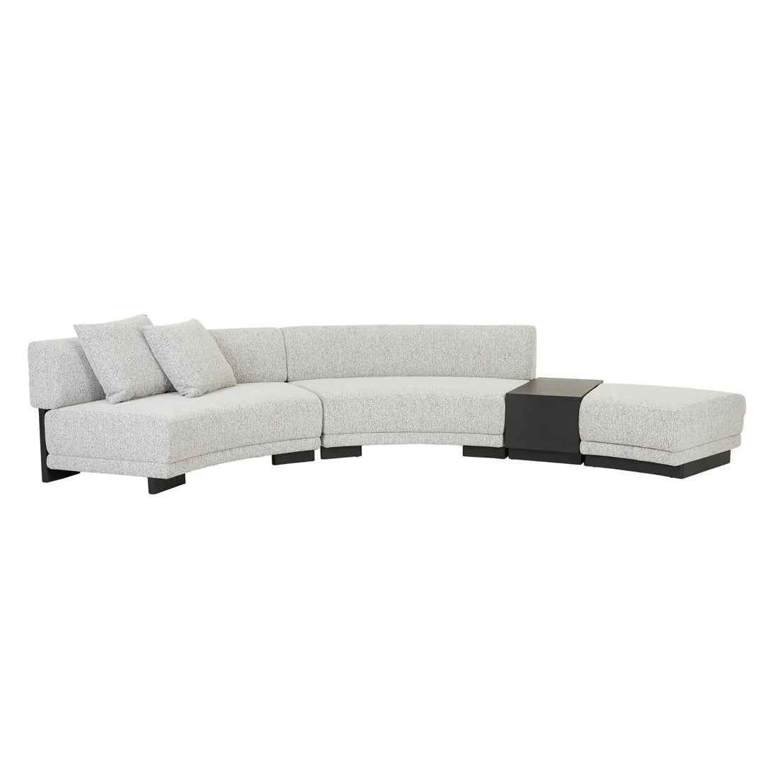 Felix Orbit Two Seater Arc Sofa Ore Speckle