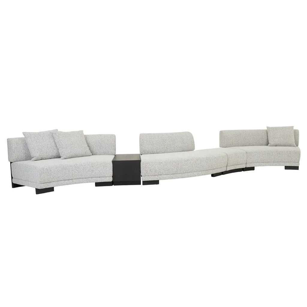 Felix Orbit Two Seater Arc Sofa Ore Speckle