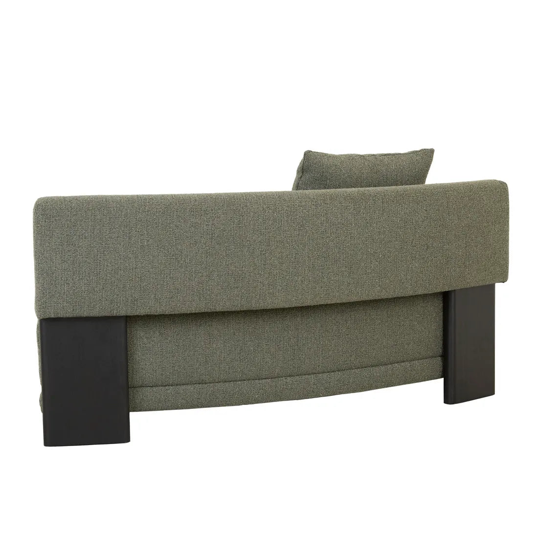 Felix Orbit Two Seater Arc Sofa Moss Tweed
