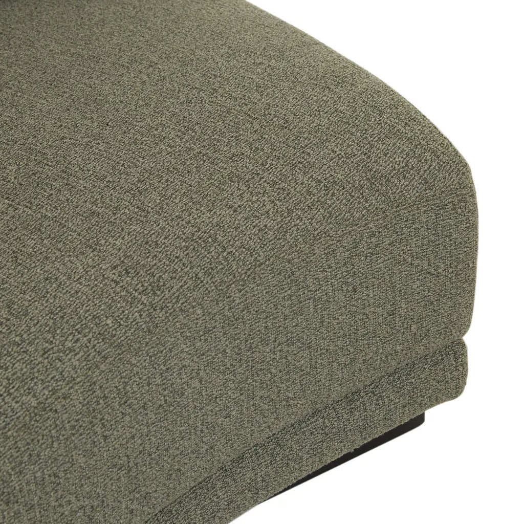 Felix Orbit Two Seater Arc Sofa Moss Tweed