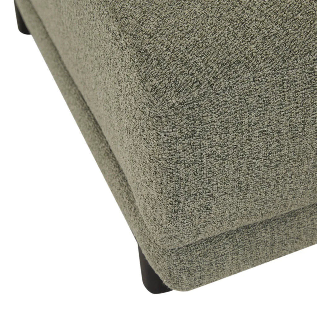 Felix Orbit Two Seater Curve Sofa Moss Tweed