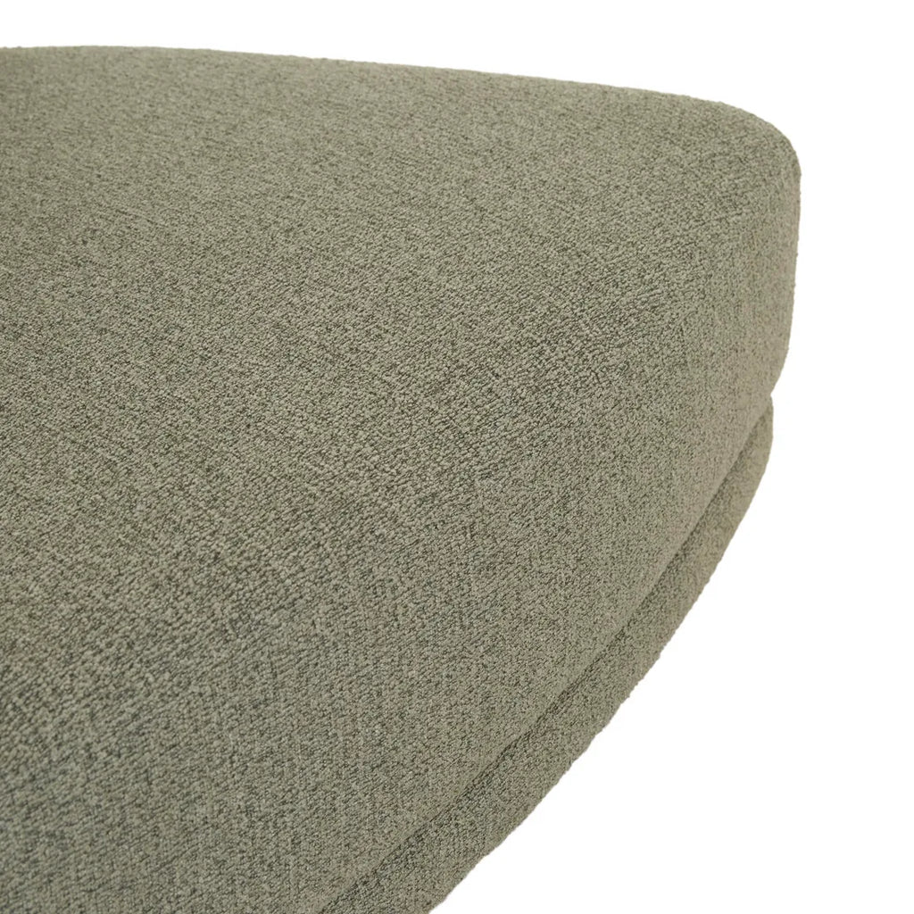 Felix Orbit Two Seater Curve Sofa Moss Tweed