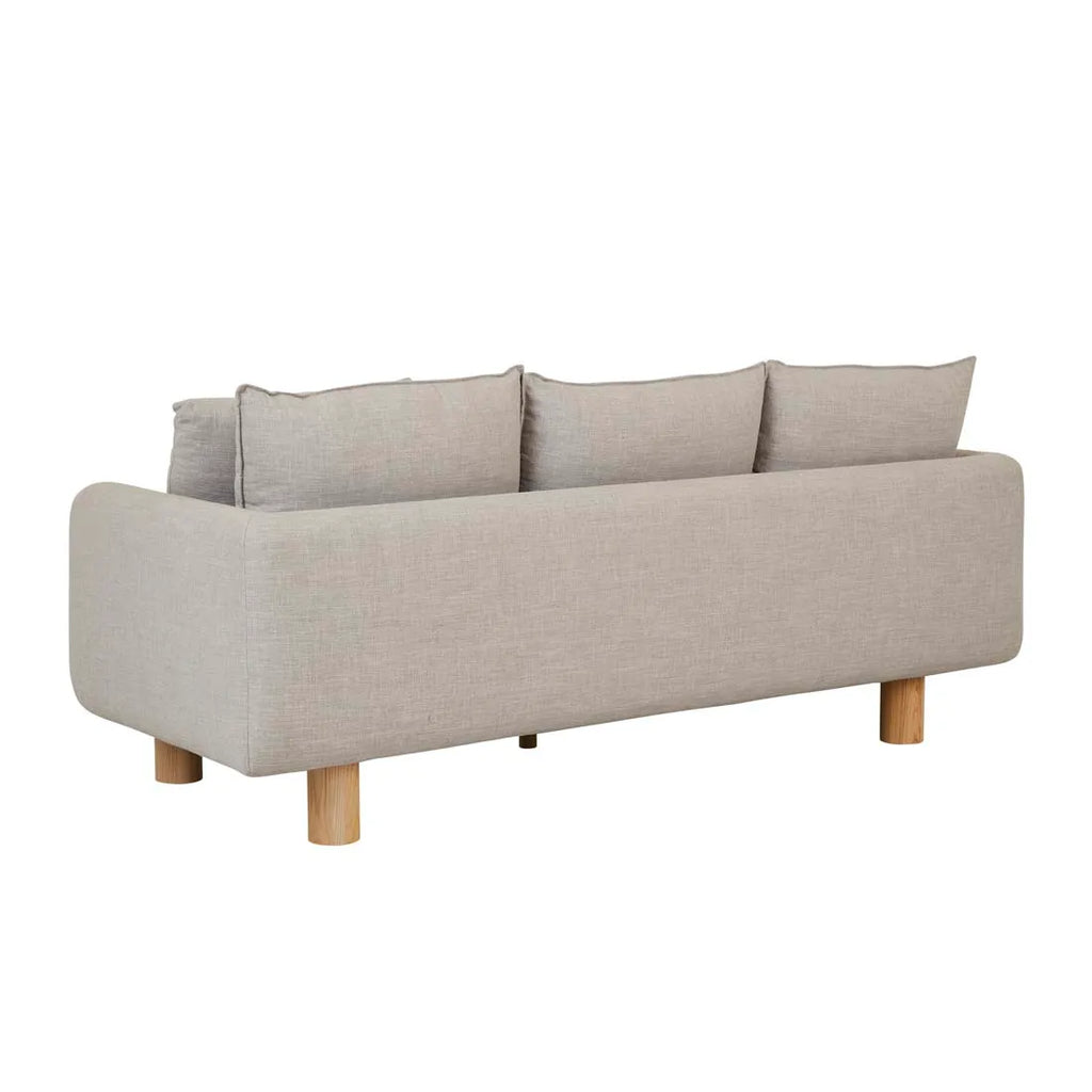 Vittoria Elliot Three Seater Sofa Eames Steel