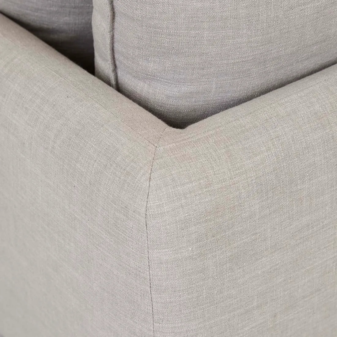 Vittoria Elliot Three Seater Sofa Eames Steel