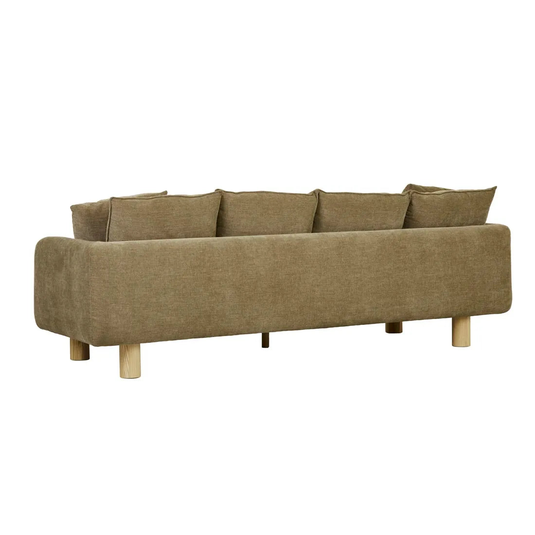 Vittoria Elliot Four Seater Sofa Copeland Olive