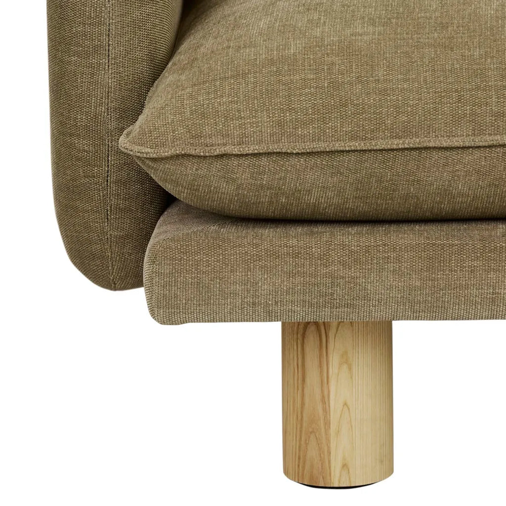 Vittoria Elliot Four Seater Sofa Copeland Olive