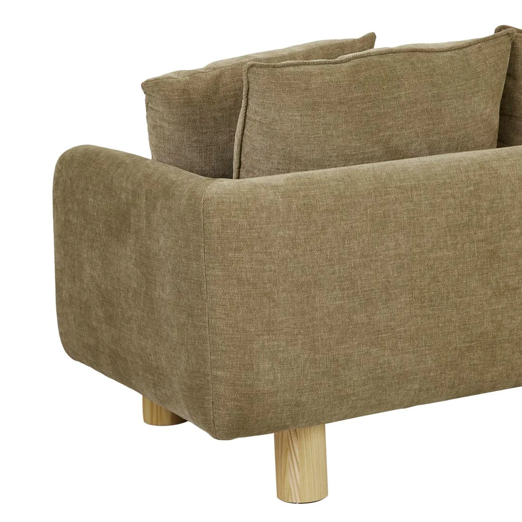 Vittoria Elliot Four Seater Sofa Copeland Olive