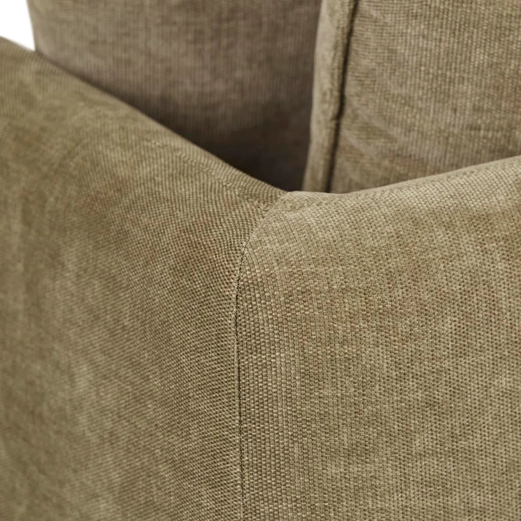 Vittoria Elliot Four Seater Sofa Copeland Olive