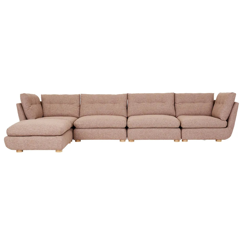 Hugo Marla Corner Sofa Noyack Orchid