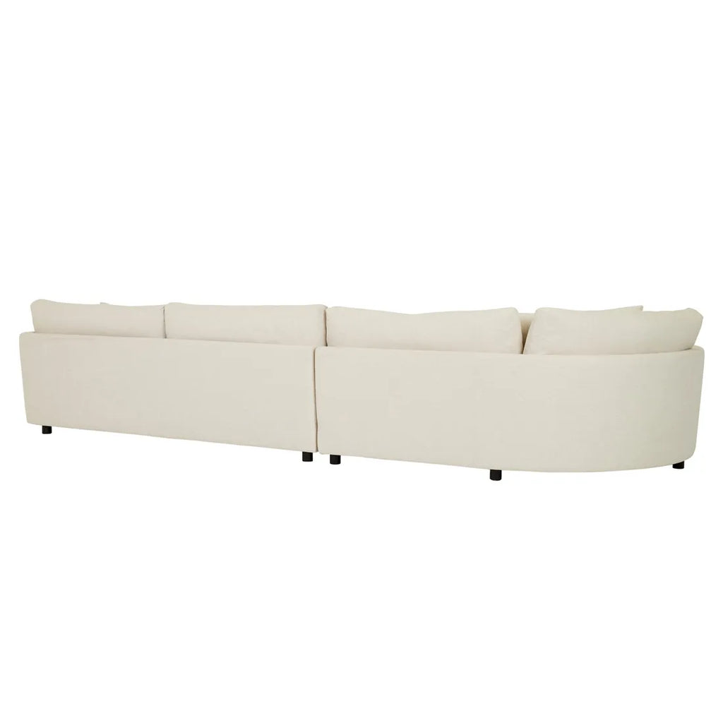 Hugo Tonda Left Chaise Set Noyack Salt