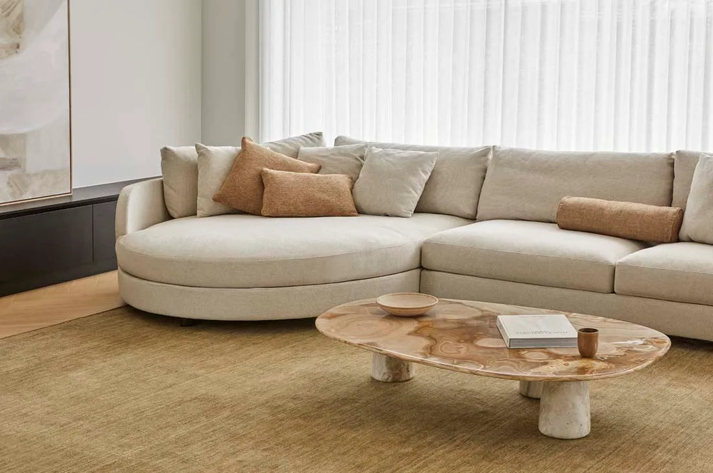 Hugo Tonda Left Chaise Set Noyack Salt
