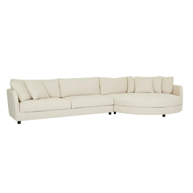 Hugo Tonda Right Chaise Set Noyack Salt