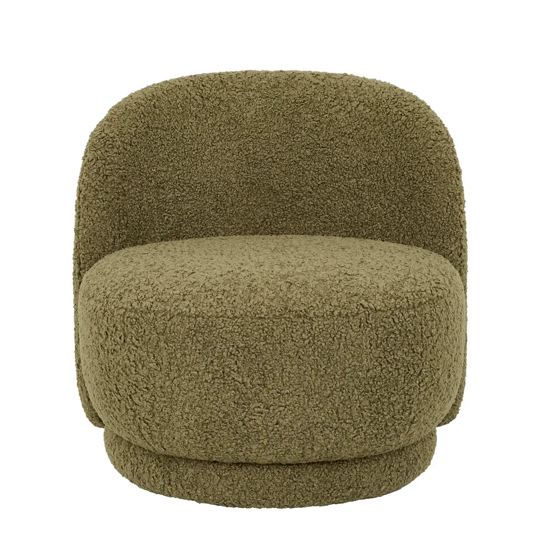 Ina Chair Moss Sherpa