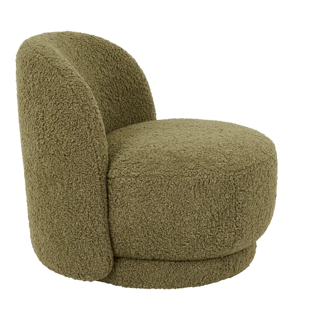 Ina Chair Moss Sherpa