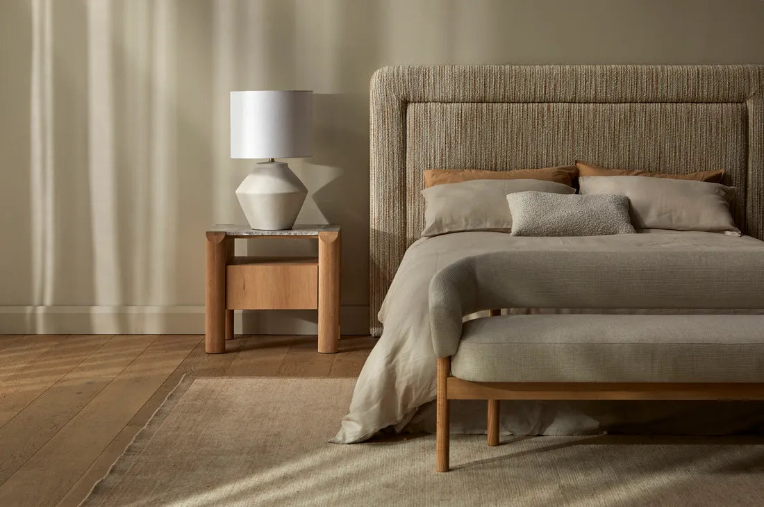 Willa Marble Bedside Grey