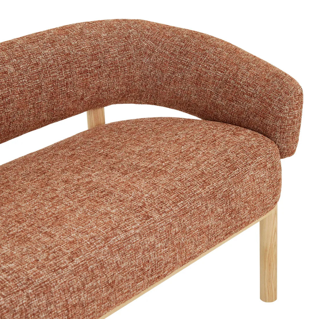 Jenson Bench Seat Cinnamon Speckle