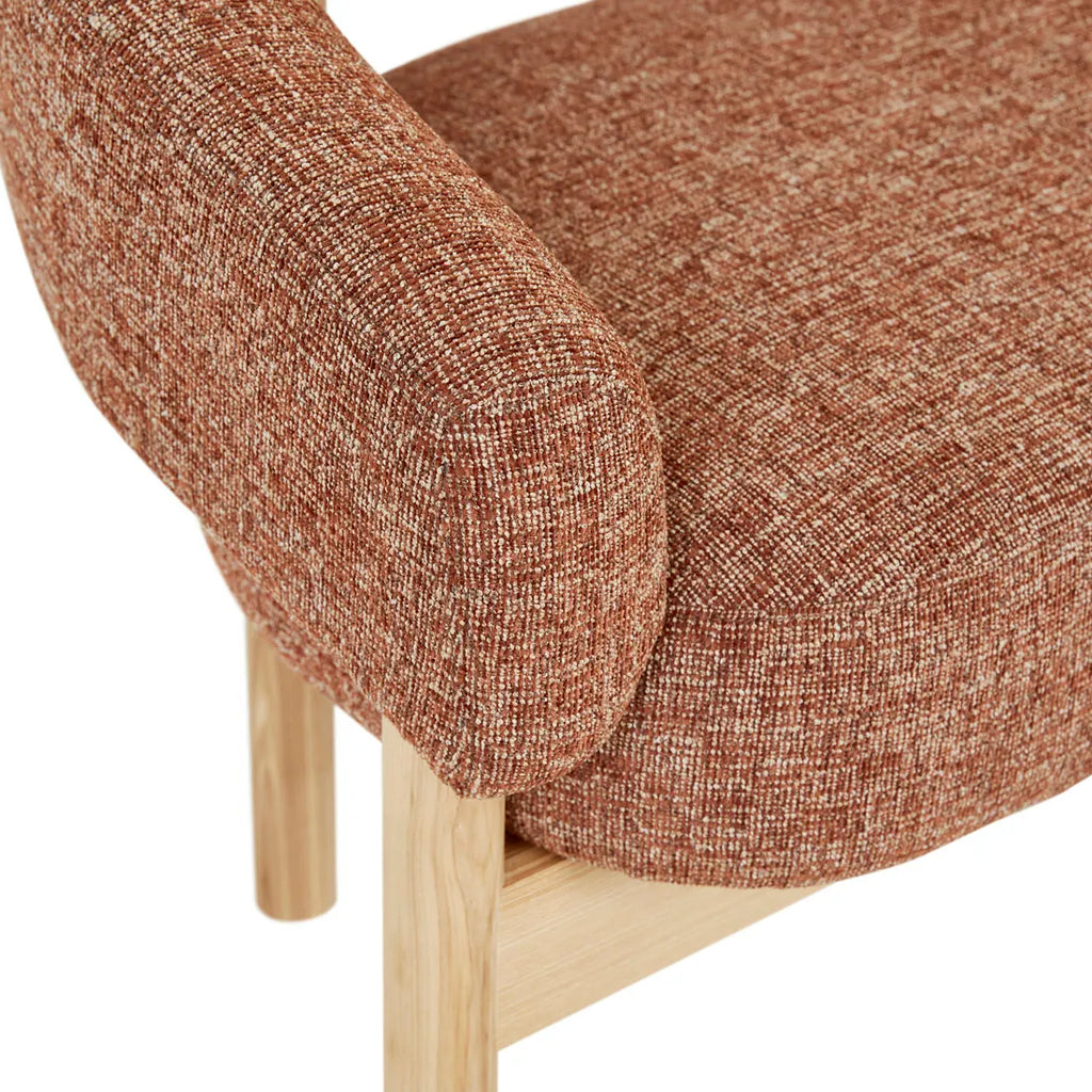 Jenson Bench Seat Cinnamon Speckle