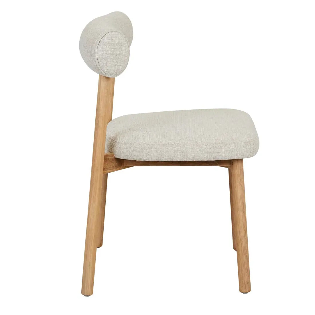 Olsen Dining Chair Sandcastle Tweed