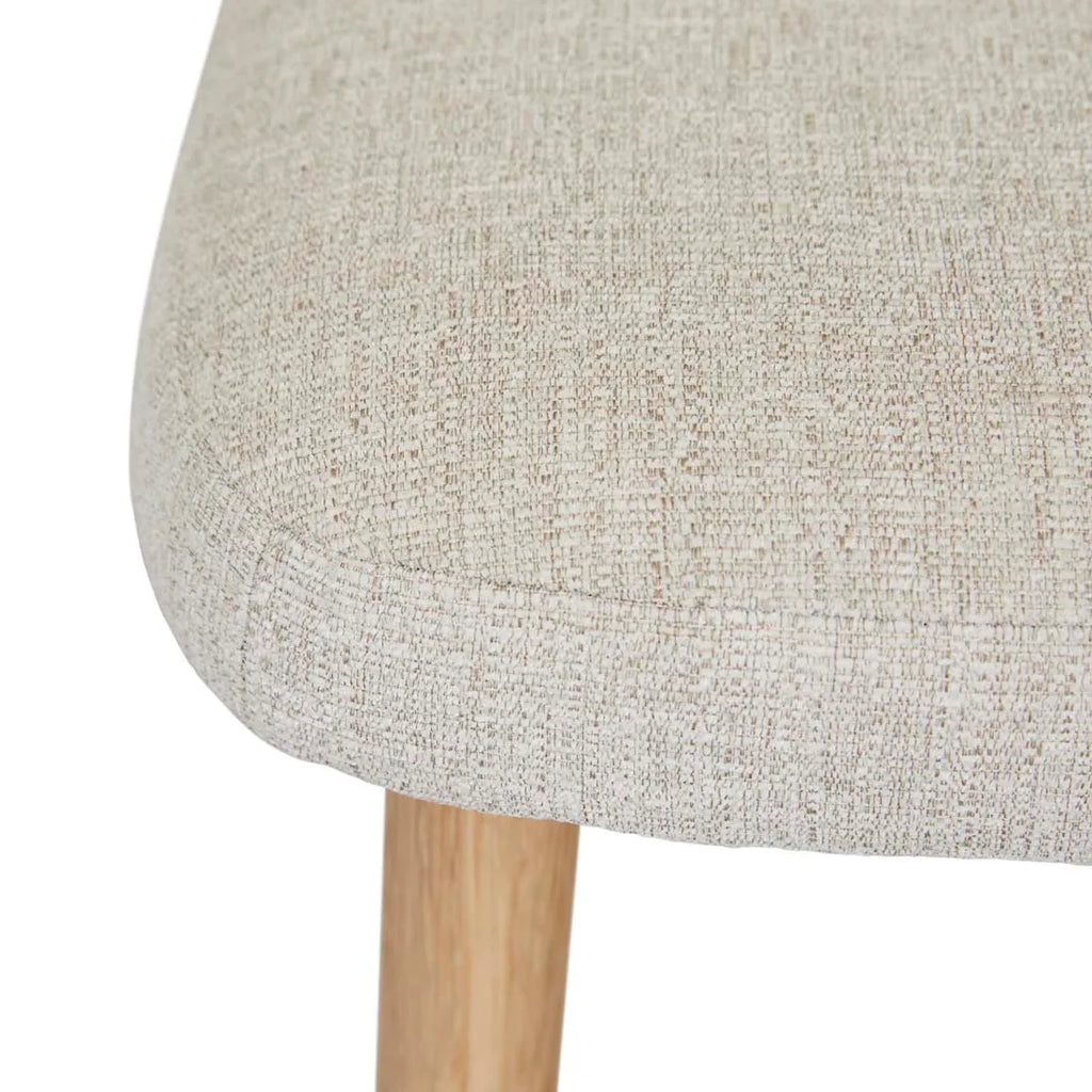 Olsen Dining Chair Sandcastle Tweed