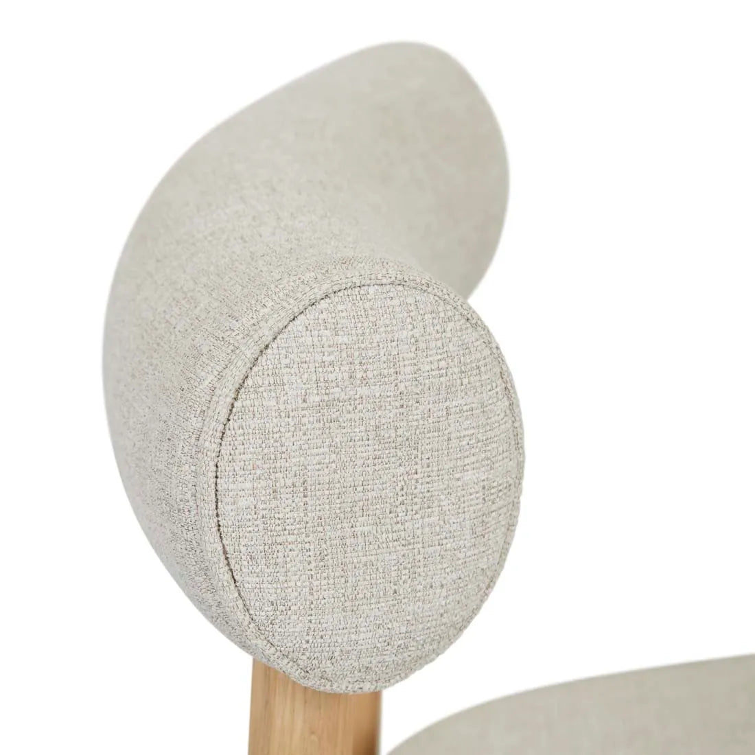 Olsen Dining Chair Sandcastle Tweed