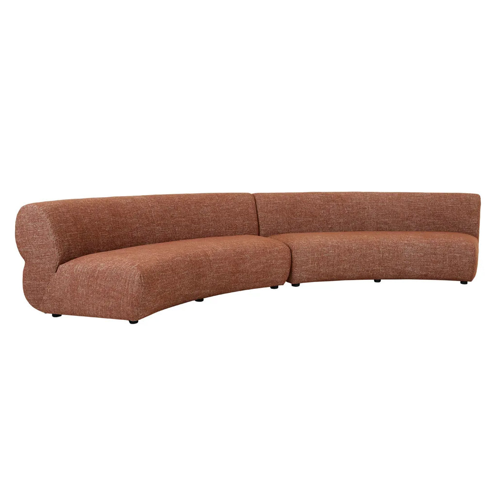 Juno Cloud Arc Sofa Brick