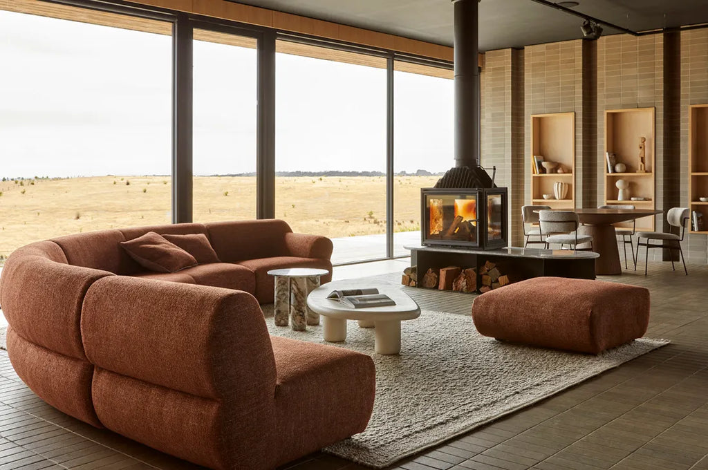 Juno Cloud Right Arm Sofa Brick