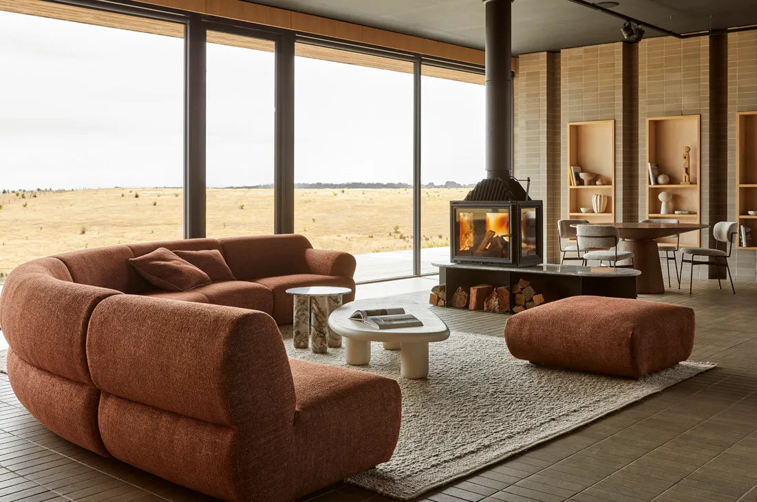 Juno Cloud Centre Sofa Brick