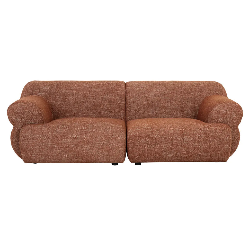 Juno Cloud Left Arm Sofa Brick