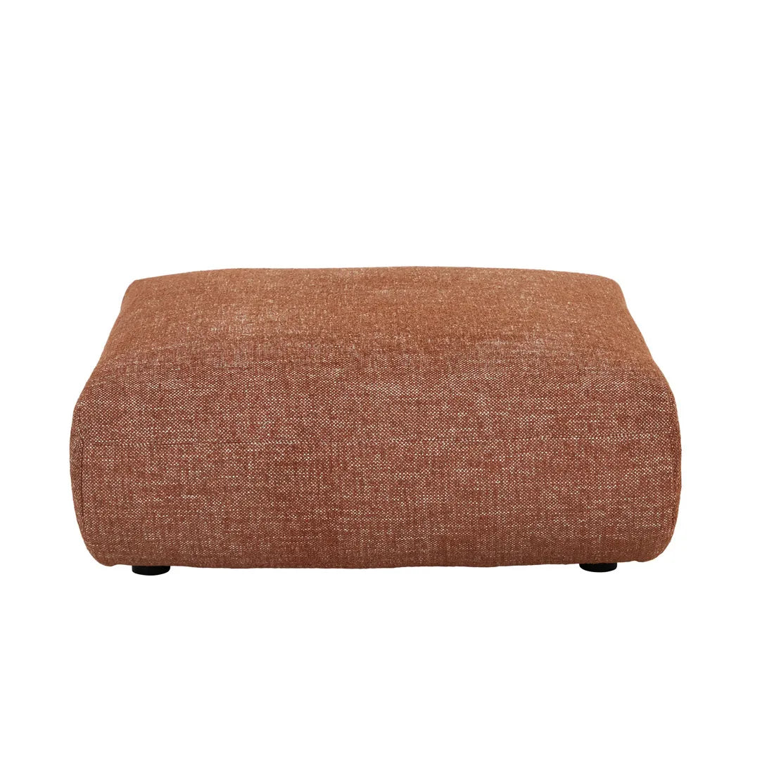 Juno Cloud Ottoman Brick
