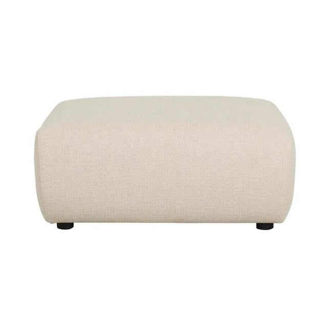 Juno Cloud Ottoman Cashew Tweed